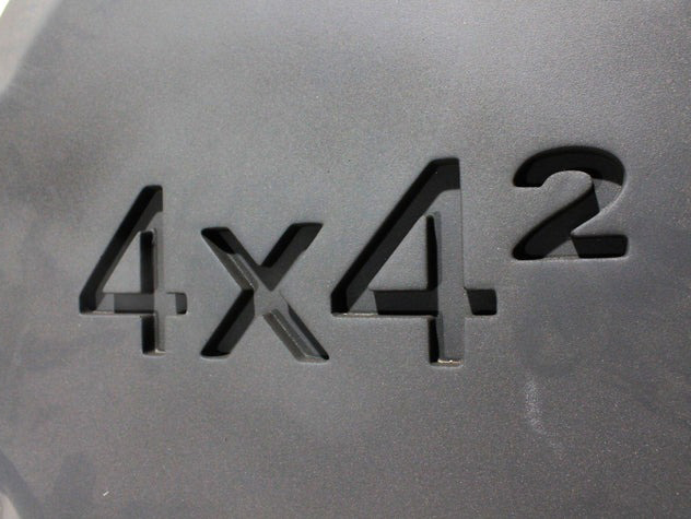 Fiberglass 4x4 Rear Spare Wheel Cover for Mercedes-Benz W463